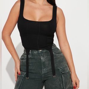 Sexy Black Crop Top